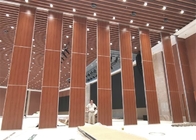 Aluminium Sliding Partition Wall Interior Decorative Dapat Dioperasikan Dengan Ketebalan Panel 100mm