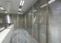 85mm Tebal Dinding Partisi Kaca Kantor Untuk Ruang Rapat