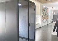 Aluminium Double Person Acoustic Office Booth Rapat Kedap Suara Pod