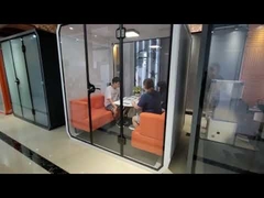 Aluminium Frame Soundproof Kantor Pods, Acoustic Pods Untuk Kantor