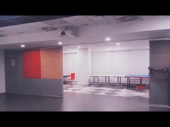 SONO Aluminium Frame Hanging Partition Walls, Membuka Partisi Kayu Untuk Hall