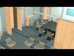 OEM ODM Tembok Pembagian Pindah Sangat Fleksibel Pembagian Ruang Listrik