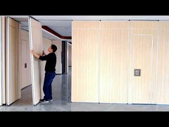 CE Wood Office Partition Wall Sound Insulation Untuk Ruang Pertemuan