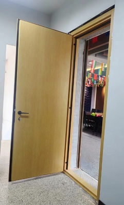 Pintu tahan suara terbuka kanan dalam H2425*W950*70 mm untuk pengurangan kebisingan dan privasi