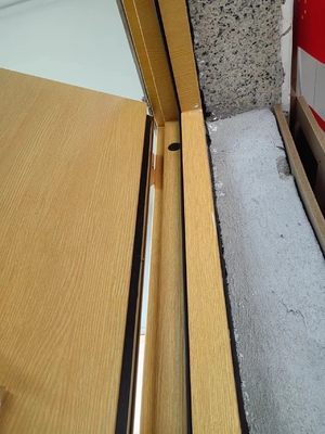 Pintu tahan suara terbuka kanan dalam H2425*W950*70 mm untuk pengurangan kebisingan dan privasi