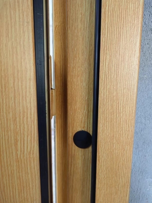 Pintu tahan suara terbuka kanan dalam H2425*W950*70 mm untuk pengurangan kebisingan dan privasi
