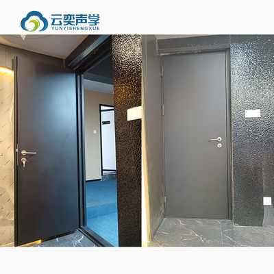 Ukuran Disesuaikan 2100*900mm tahan api Baja Interior Akustik Pintu tahan suara Produsen