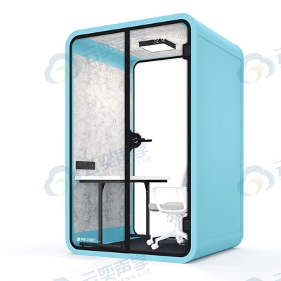 Pabrik Pabrik Audiometric Booth Soundproof Booth Untuk Perpustakaan Meeting Cell Phone Booth Untuk Dijual