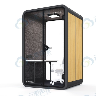 Pabrik Pabrik Audiometric Booth Soundproof Booth Untuk Perpustakaan Meeting Cell Phone Booth Untuk Dijual