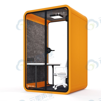 Pabrik Pabrik Audiometric Booth Soundproof Booth Untuk Perpustakaan Meeting Cell Phone Booth Untuk Dijual
