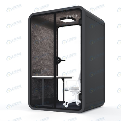 Pabrik Pabrik Audiometric Booth Soundproof Booth Untuk Perpustakaan Meeting Cell Phone Booth Untuk Dijual
