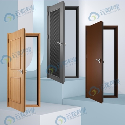 Multi-layer Komposit Density Soundproof Pintu Cold-digulingkan Baja Dan Shock Absorption