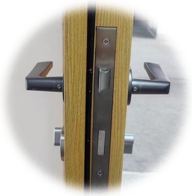 High Tech Fungsi Soundproof Pintu Tipe T Double Magnetic Sealing Strip Dan Jams Frame