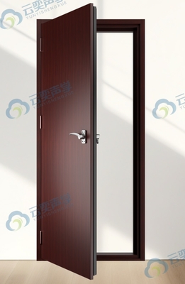 Pintu tahan suara bagian dalam terbuka kiri H2165*W842*70 mm Untuk pengurangan kebisingan dan privasi