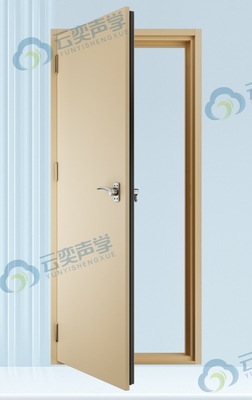 Pintu tahan suara bagian dalam terbuka kiri H2165*W842*70 mm Untuk pengurangan kebisingan dan privasi