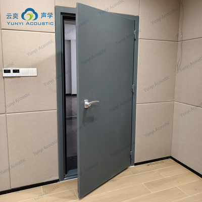 Pintu Baja Full Metal Untuk Isolasi Kebisingan 72mm 42 ±3 dB Pintu kedap suara