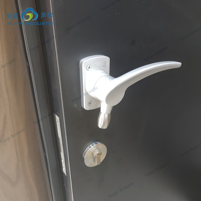 Pintu tahan suara yang kuat yang dibuat dengan tipe segel magnetik