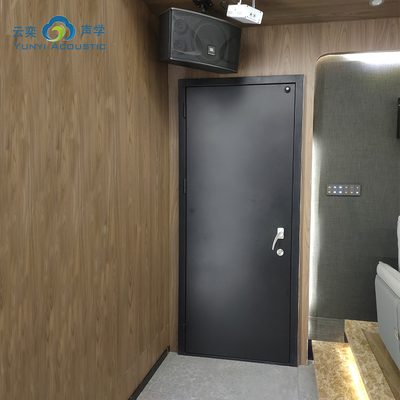 Pintu tahan suara yang kuat yang dibuat dengan tipe segel magnetik
