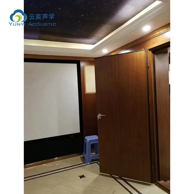 Pintu Isolasi Suara Pintu Isolasi Suara Untuk Studio STC 50dB Pintu Akustik Untuk Rumah Bioskop Bioskop Master Room Kamar Hotel