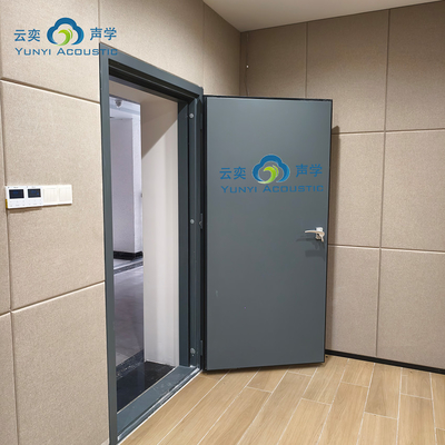 Pintu Isolasi Suara Pintu Isolasi Suara Untuk Studio STC 50dB Pintu Akustik Untuk Rumah Bioskop Bioskop Master Room Kamar Hotel