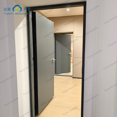 Pintu Isolasi Suara Pintu Isolasi Suara Untuk Studio STC 50dB Pintu Akustik Untuk Rumah Bioskop Bioskop Master Room Kamar Hotel