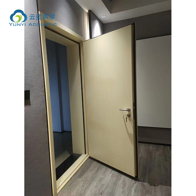 STC50dB Pintu Akustik 1 Jam Waktu Api Isolasi Kebisingan Pintu Desain Isolasi Suara Ruang Piano Pintu Kamar Drum Dor