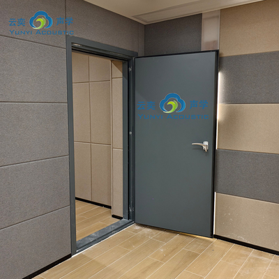 Ruang Drum Music Studio Ruang Perisai Suara Transparan Isolasi Suara Pintu Visi Kaca Akustik Rumah Dengan Bass Traps Cornernoise Pembatalan Pintu STC 45dB