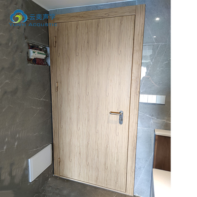 Pintu Akustik Isolasi Suara Pintu Isolasi Suara 30 menit Fireproof Pintu Tunggal Untuk Ruang Drum Ruang Piano Ruang Belajar