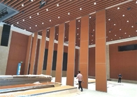 Aluminium Sliding Partition Wall Interior Decorative Dapat Dioperasikan Dengan Ketebalan Panel 100mm