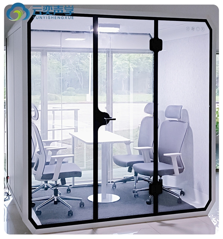 Pabrik Pabrik Soundproof Booth Untuk Perpustakaan Meeting Cell Phone Booth Untuk Dijual