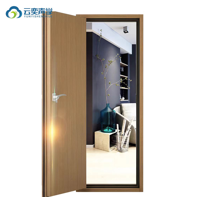 High Tech Fungsi Soundproof Pintu Tipe T Double Magnetic Sealing Strip Dan Jams Frame