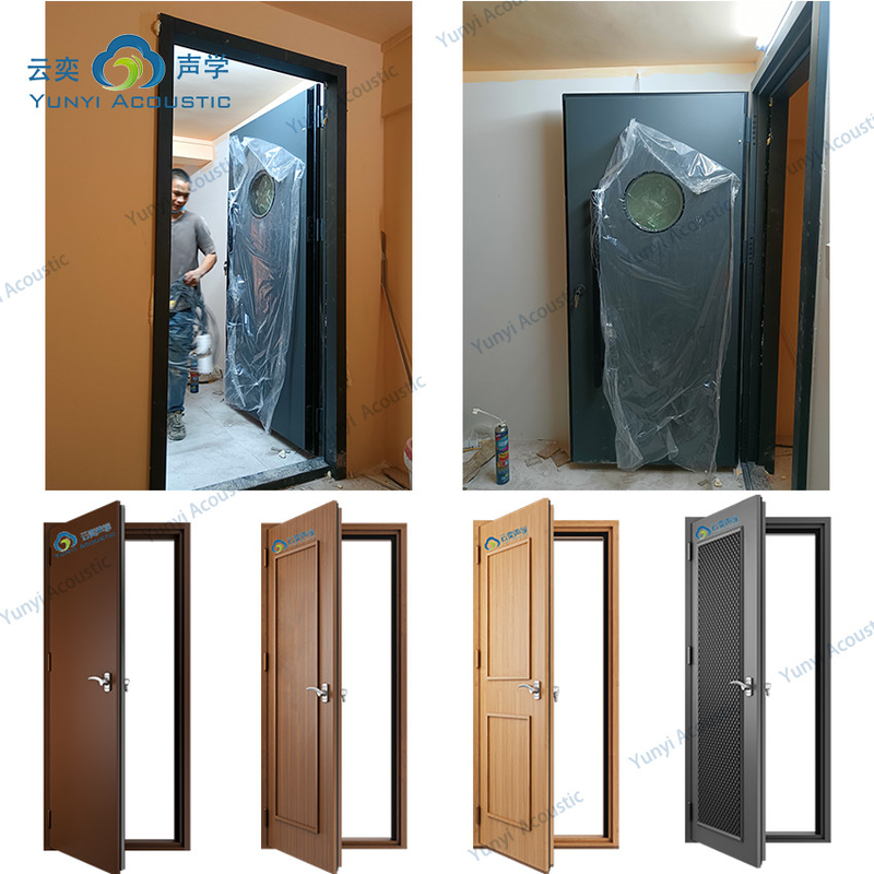 40DB 42dB 45dB Pintu Isolasi Suara UL Terdaftar/FM Disetujui untuk Hotel Banket