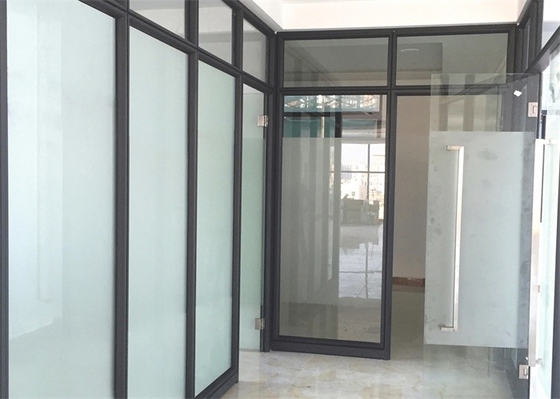 Dinding Partisi Kaca Kantor Dinding Kaca Bukti Suara Untuk Kantor