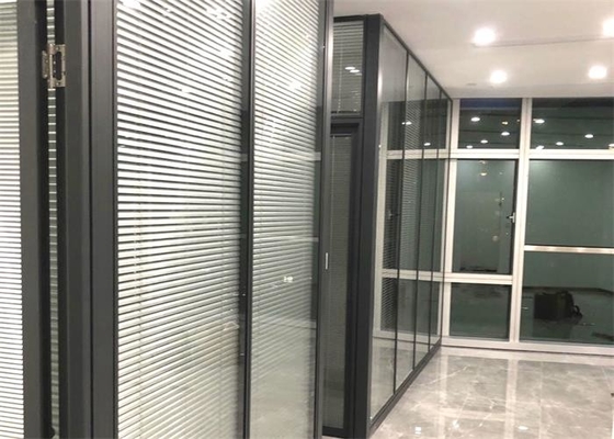 Partisi Kaca Modern Dinding Partisi Kantor Aluminium Kaca